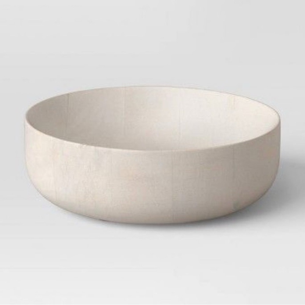 NWT Carved Wood Bowl - Threshold